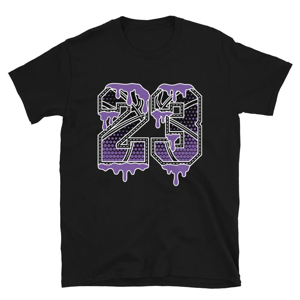 1 High FlyEase Black Bright Violet Shirt 23 Ball