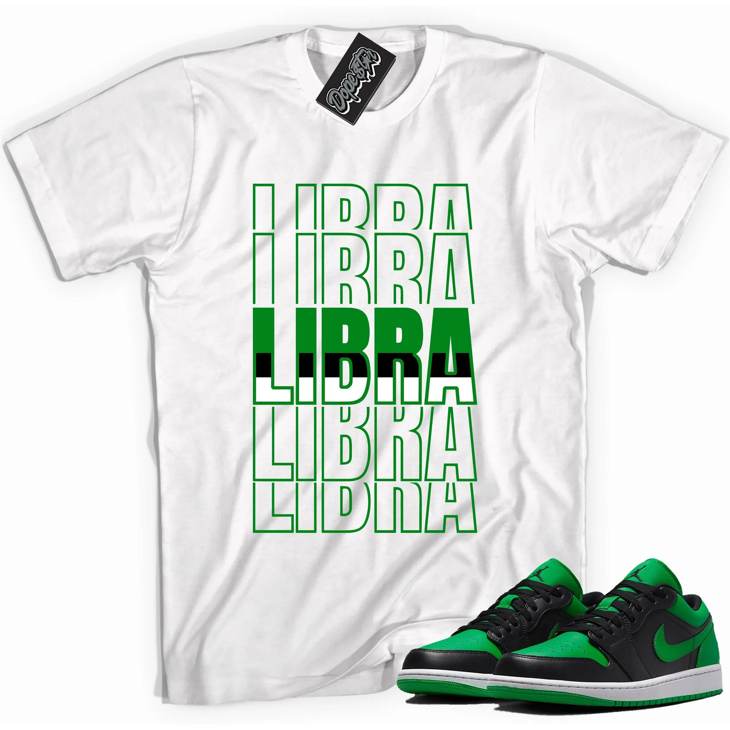 1 Low Lucky Green Shirt Libra