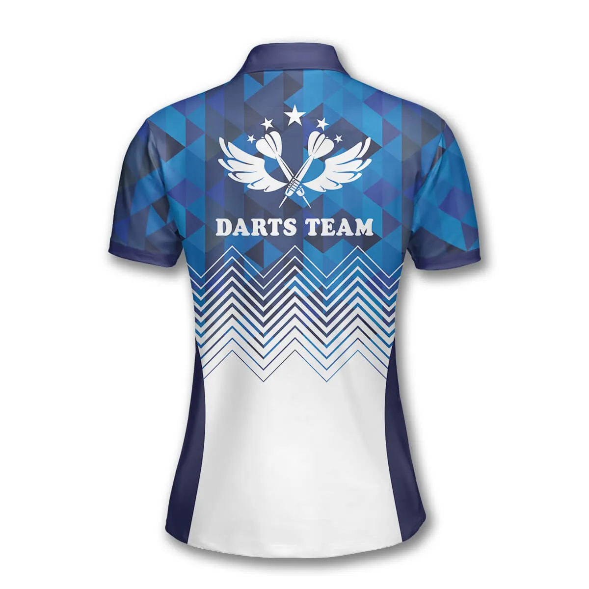 3D All Over Print Blue White Custom Darts Shirts for Women