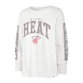 '47 Brand Miami HEAT Statement Women's Long Sleeve Tee