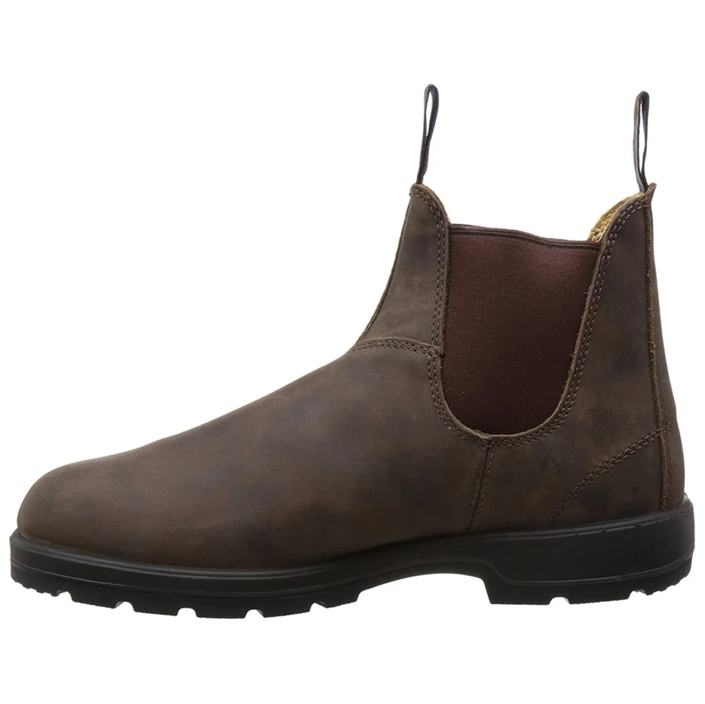 584 Water-Resistant Leather Unisex Chelsea Boots