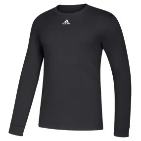 adidas Men's Black Amplifier Long Sleeve Tee