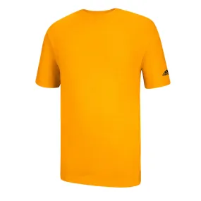 adidas Men's Gold Short Sleeve Logo Tee