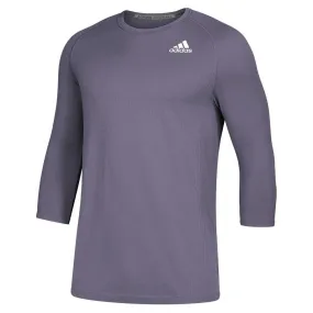 adidas Men's Light Onyx Fielder's Choice 2.0 3/4 Baselayer