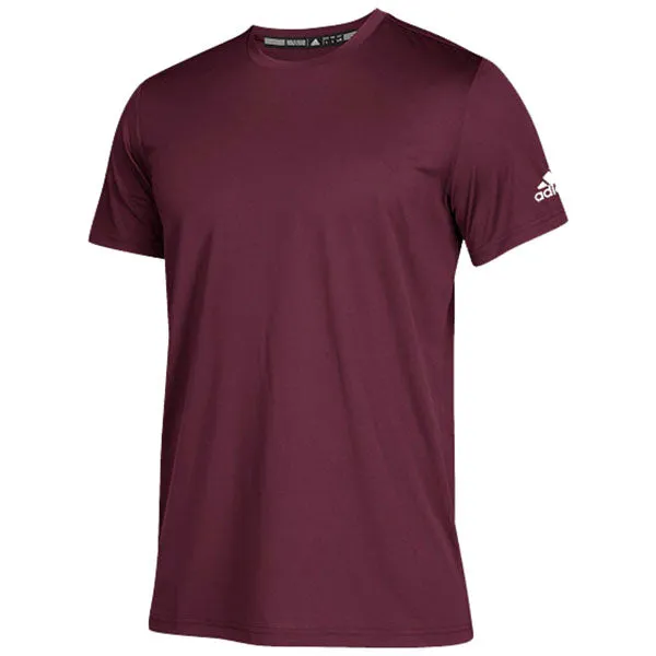 adidas Men's Maroon Clima Tech Tee