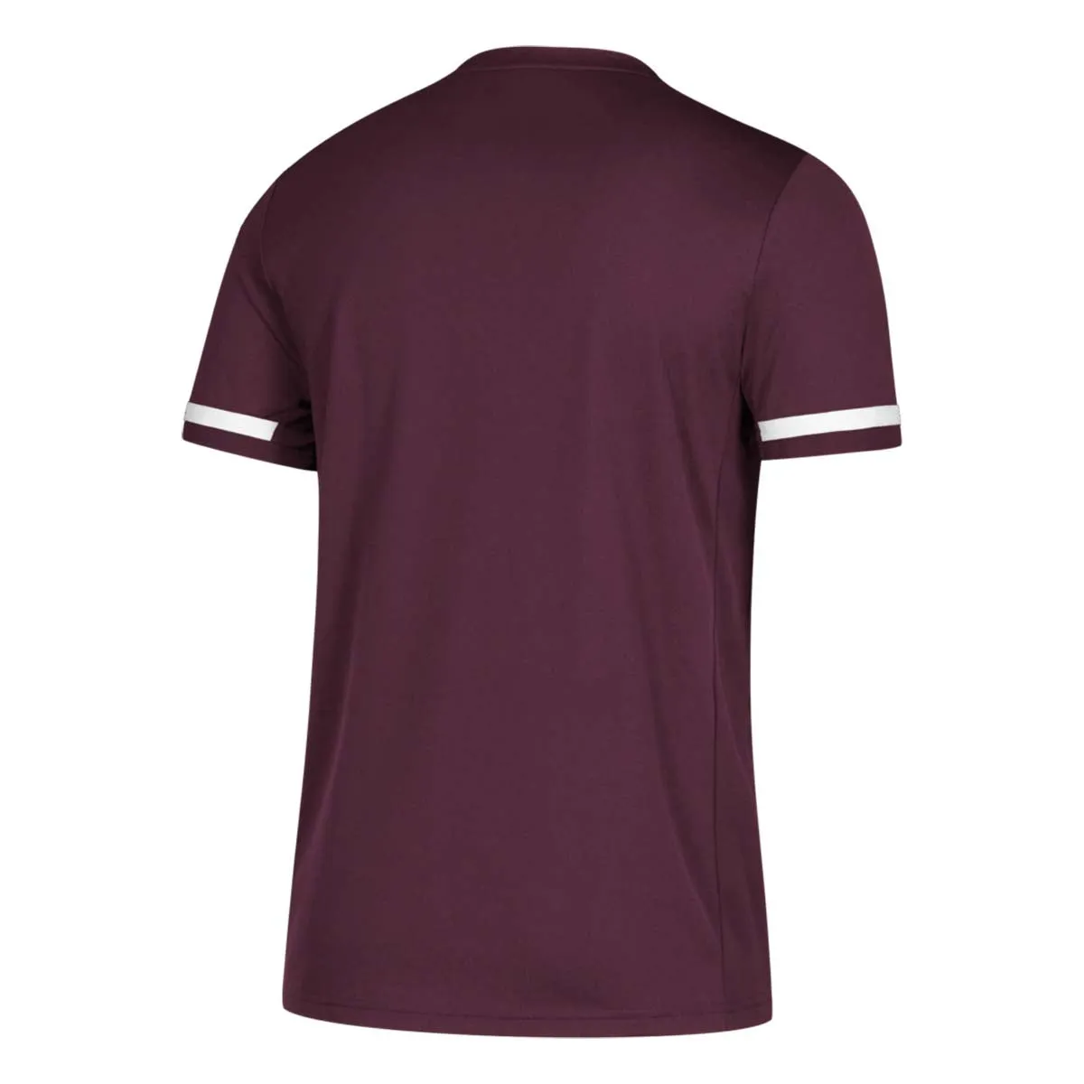 adidas Men's Maroon/White Team 19 Short Sleeve Jersey