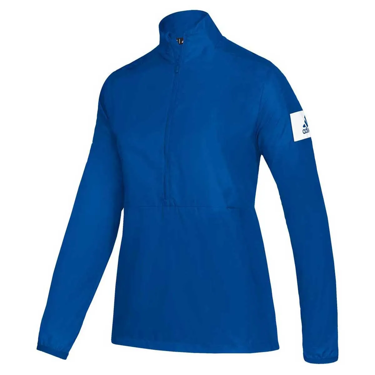 adidas Women's Collegiate Royal/White Game Mode Long Sleeve Quarter Zip