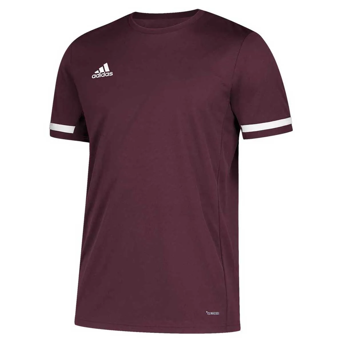 adidas Women's Maroon/White Team 19 Short Sleeve Jersey