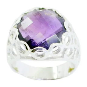 Aesthetic Gem Amethyst 925 Sterling Silver Ring Body Chain Jewelry