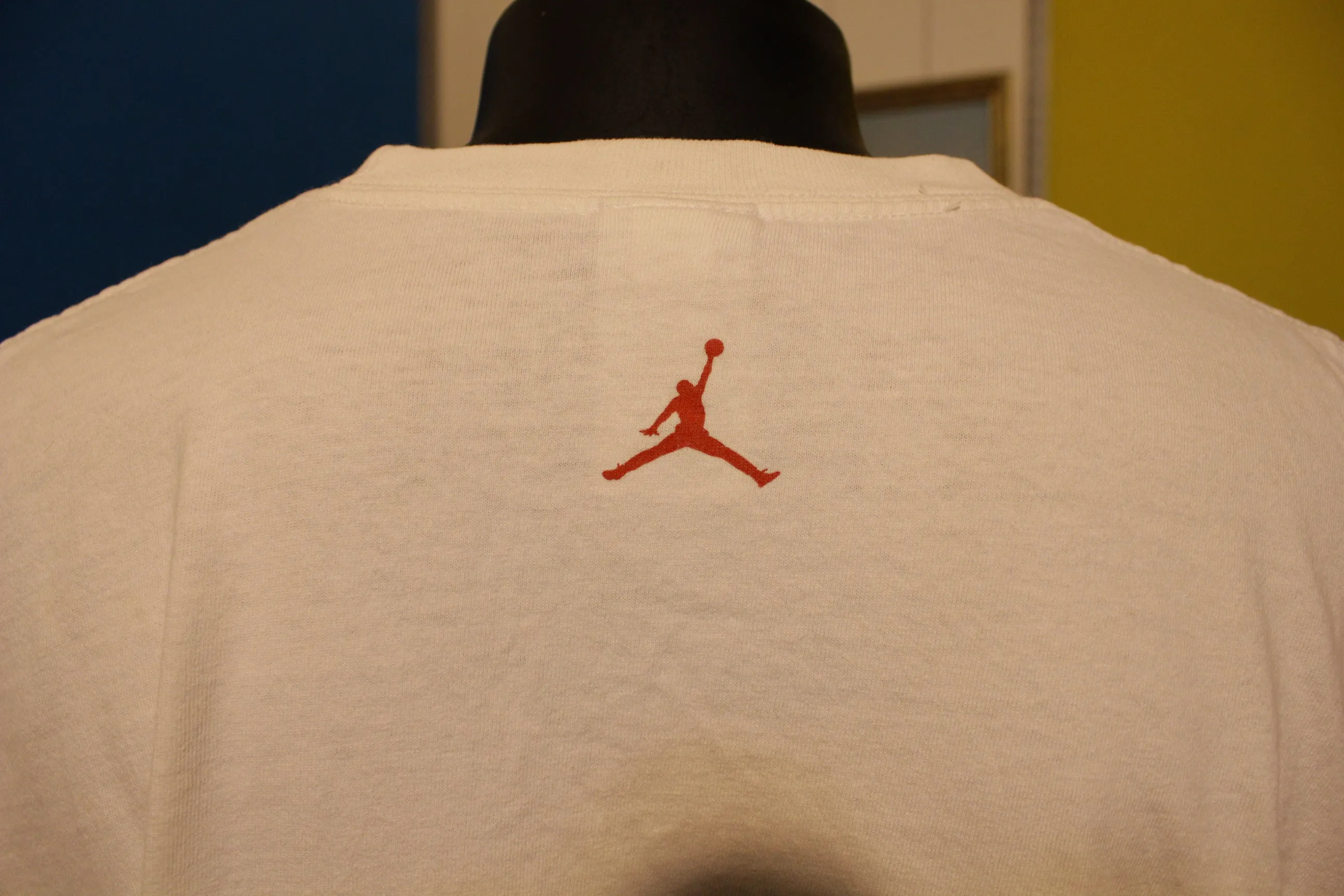 Air Jordan 3 Retro Fire Red Nike Shoe On Shirt Vintage 2006 T-Shirt Rare Tee