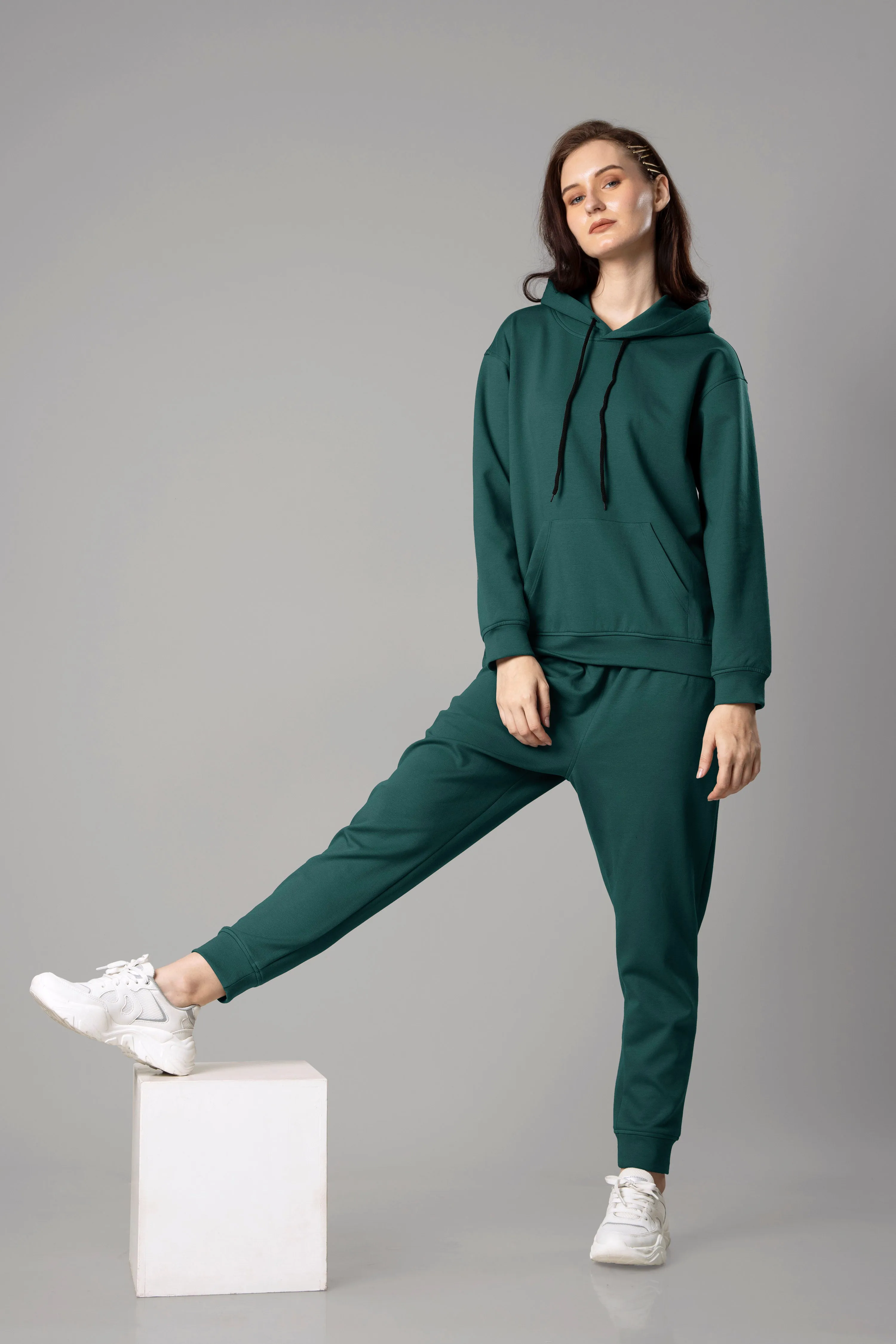 All-Day Comfort Hoodie and Pants Combo for Women