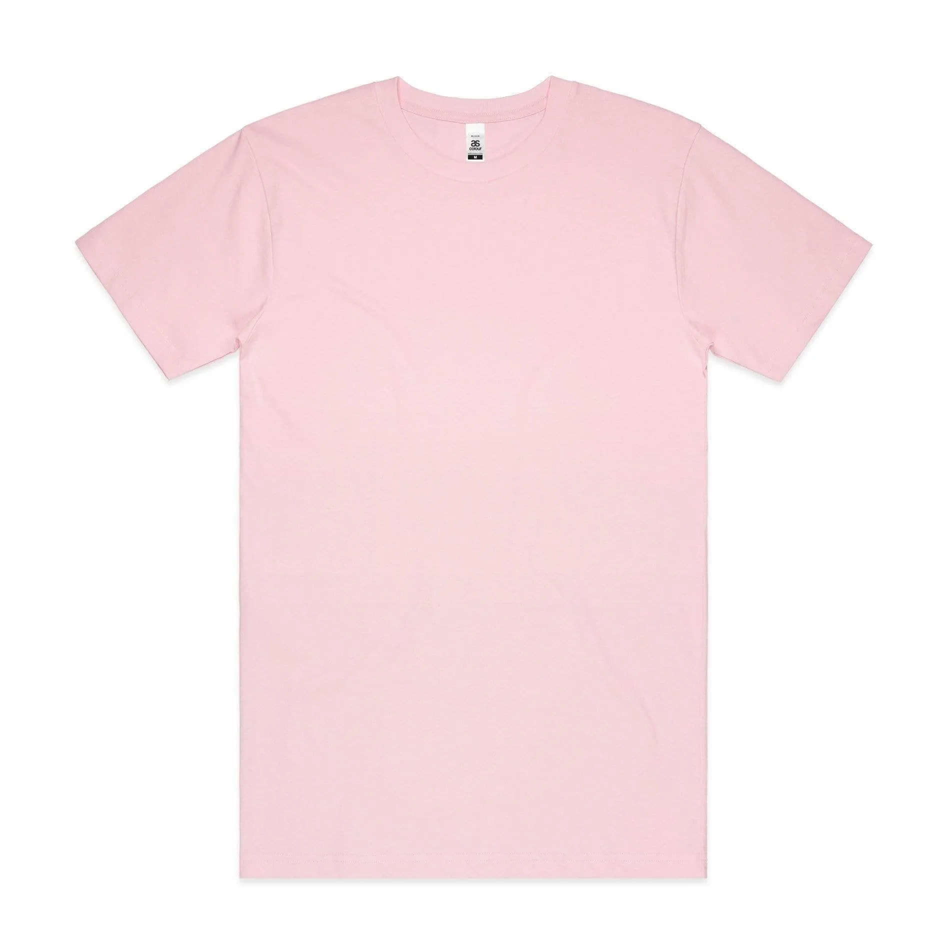 As Colour Men's block T shirt 5050 (No print no sale)