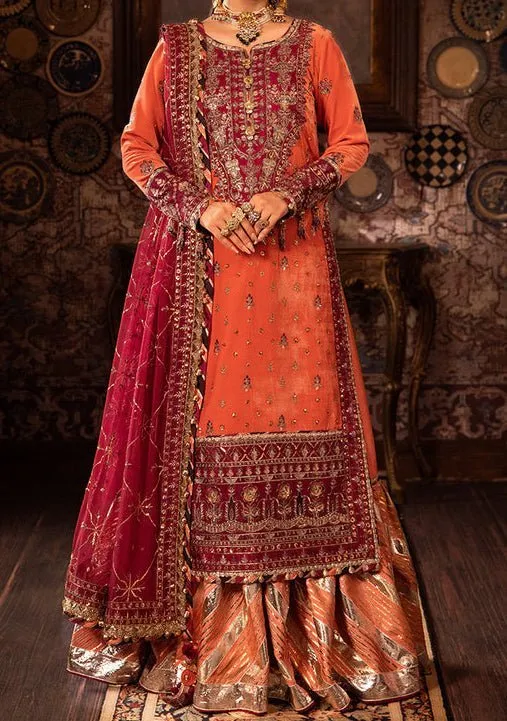 Asim Jofa Makhmal Pakistani Velvet Dress