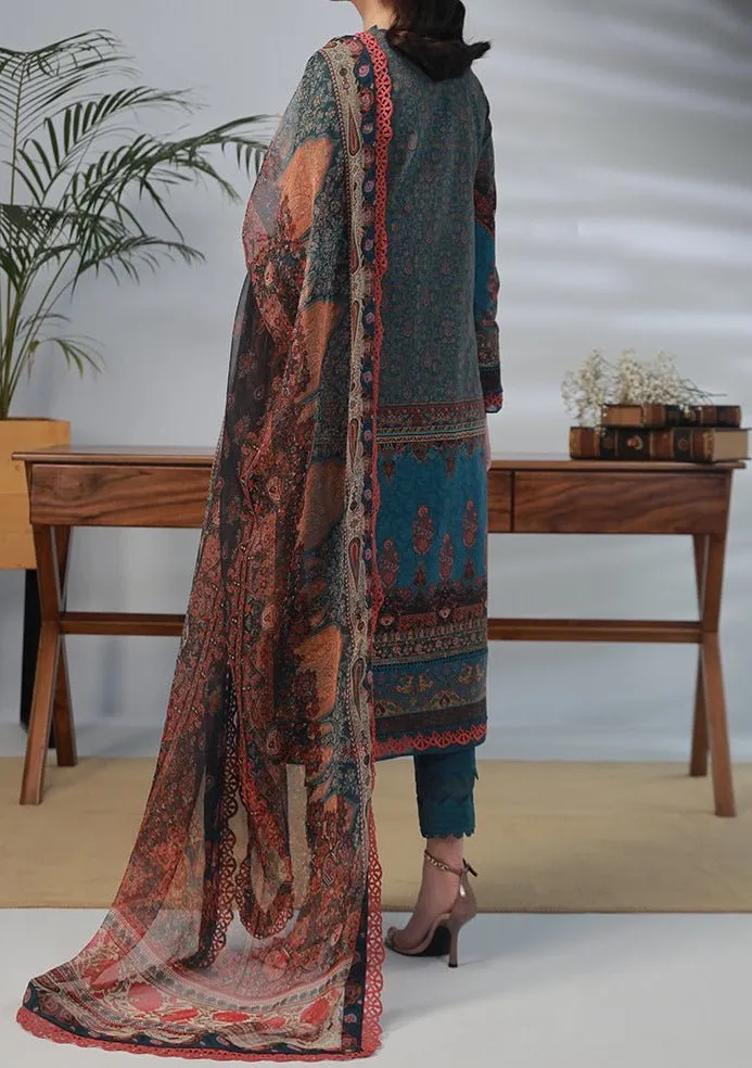 Asim Jofa Pakistani Printed Cotton Dress