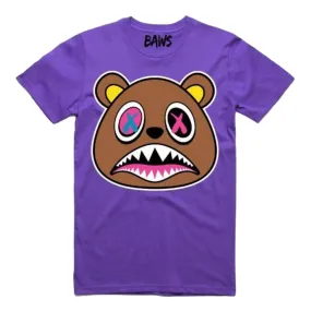 Baws Crazy Baws T-shirt Purple