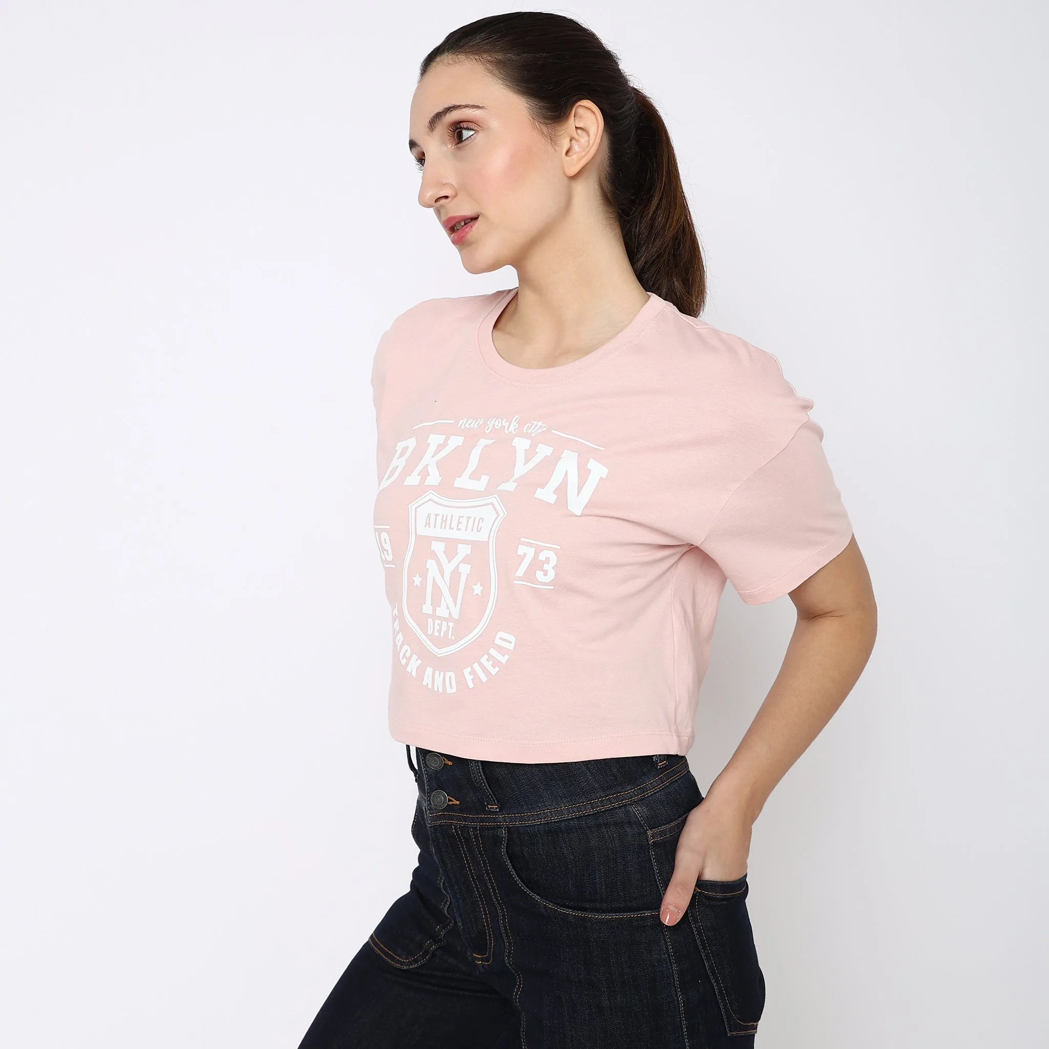 Boxy Fit Graphic T-Shirt