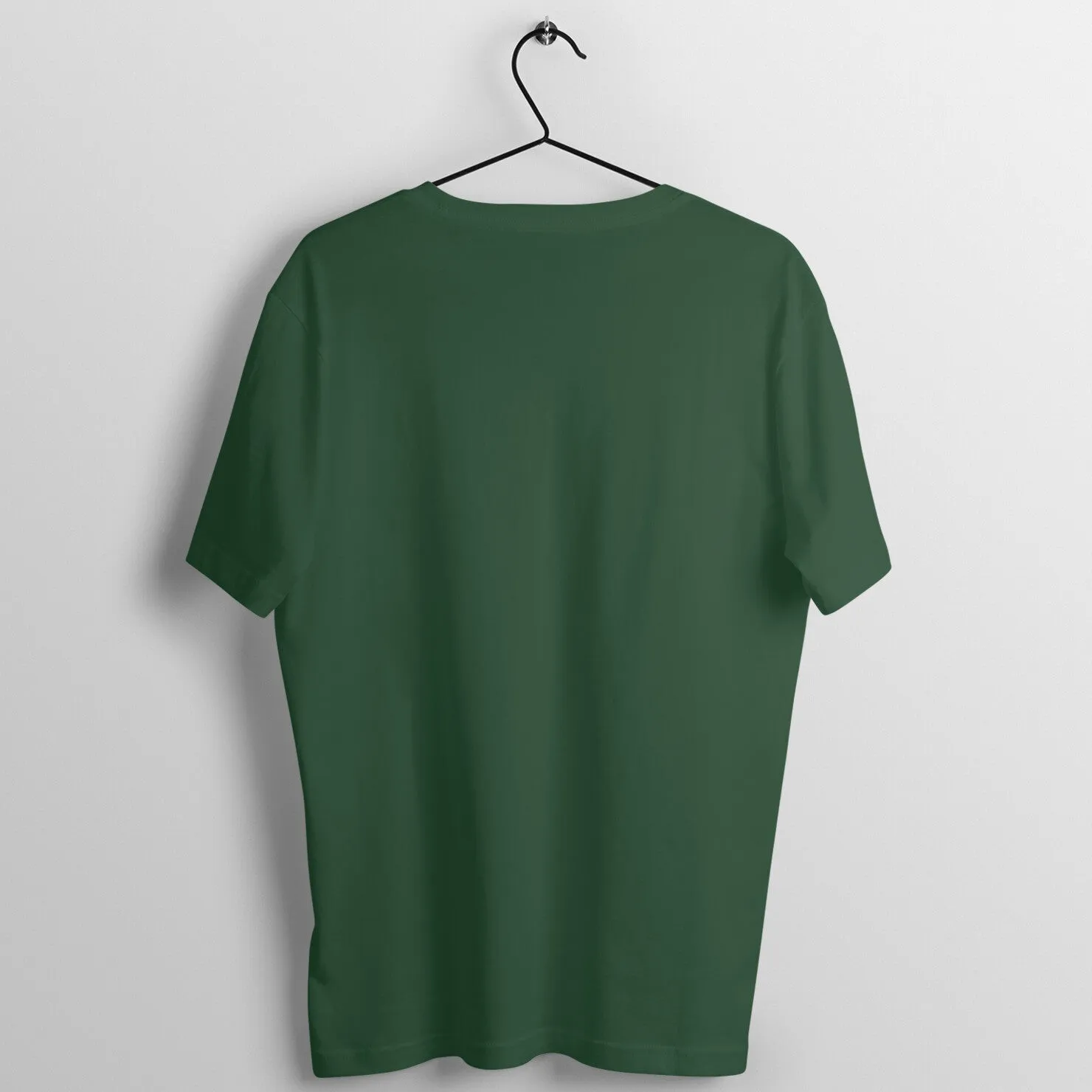 Boyfriend Fit Olive Green Women Cotton Tshirt - I Code