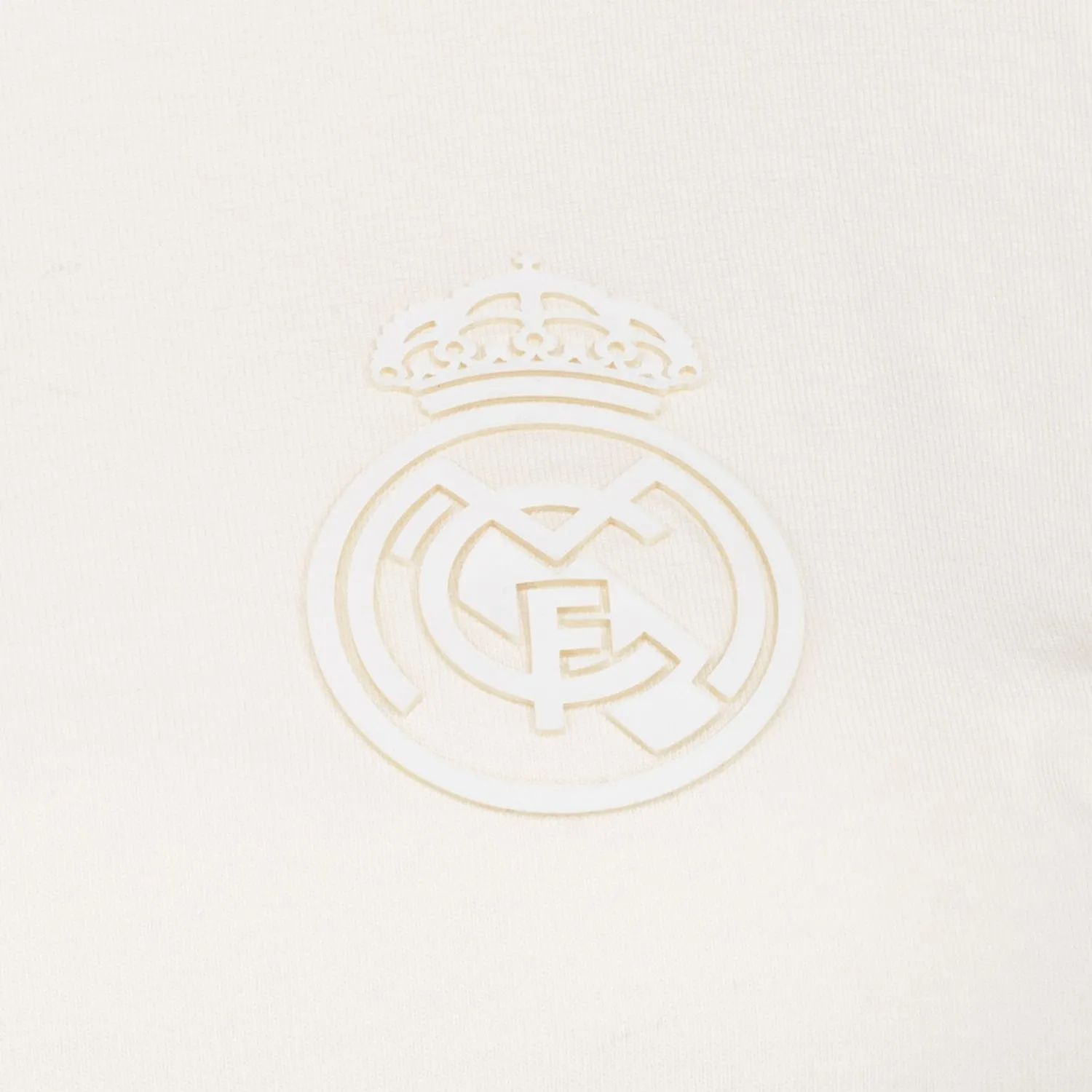 Camiseta Mujer Real Madrid Ladies Vintage Blanco Crema