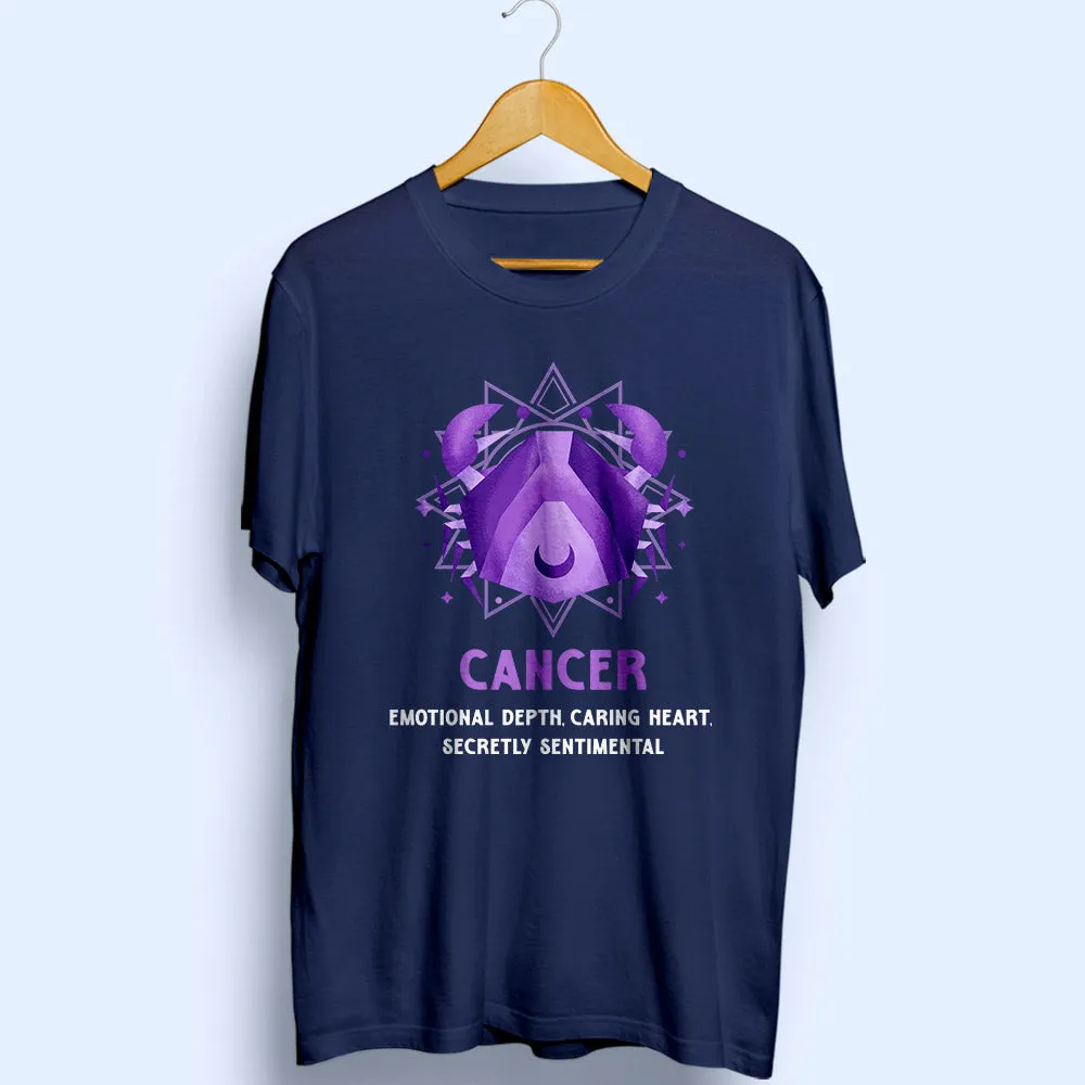 Cancer Half Sleeve T-Shirt