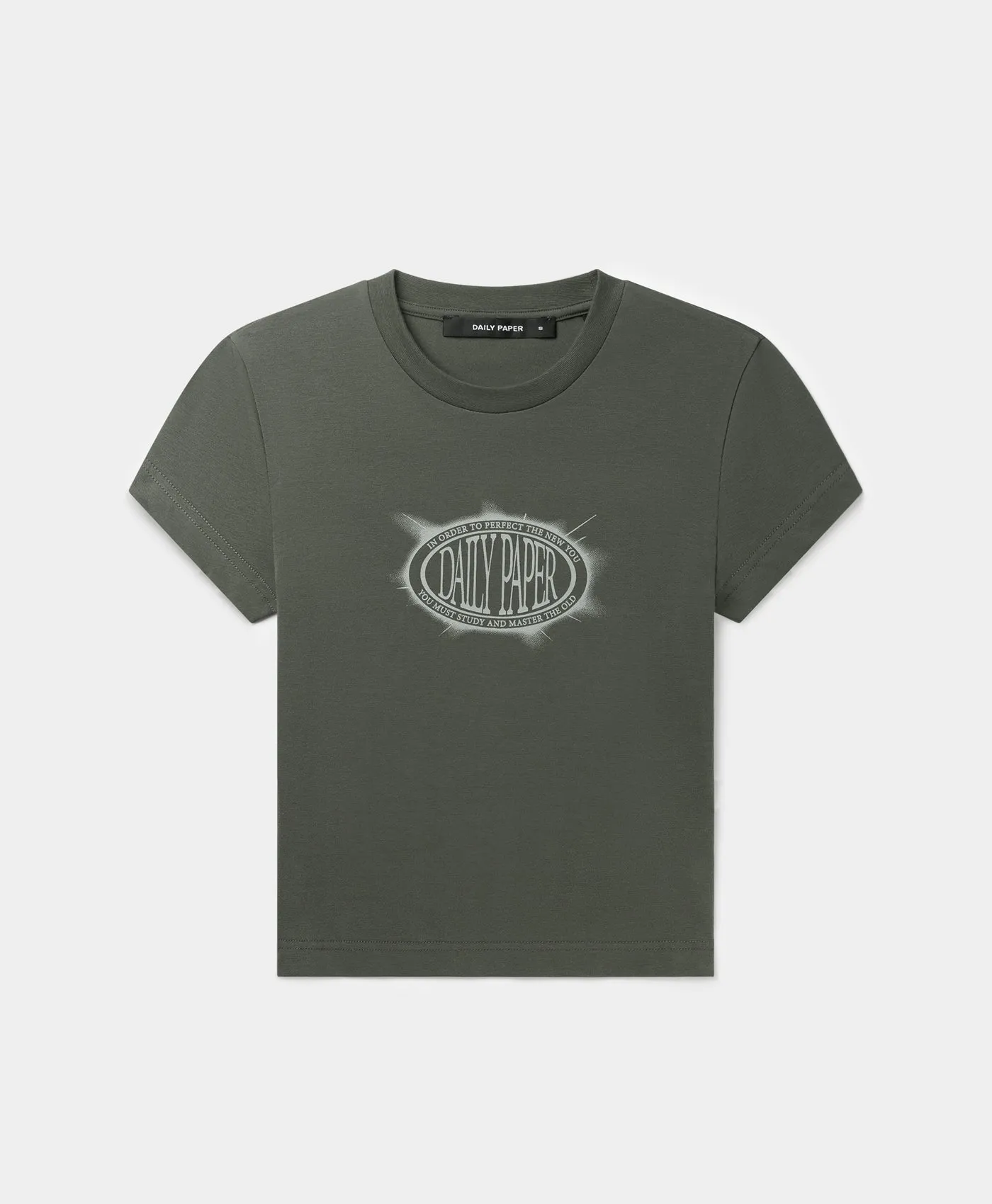 Chimera Green Glow Cropped T-Shirt