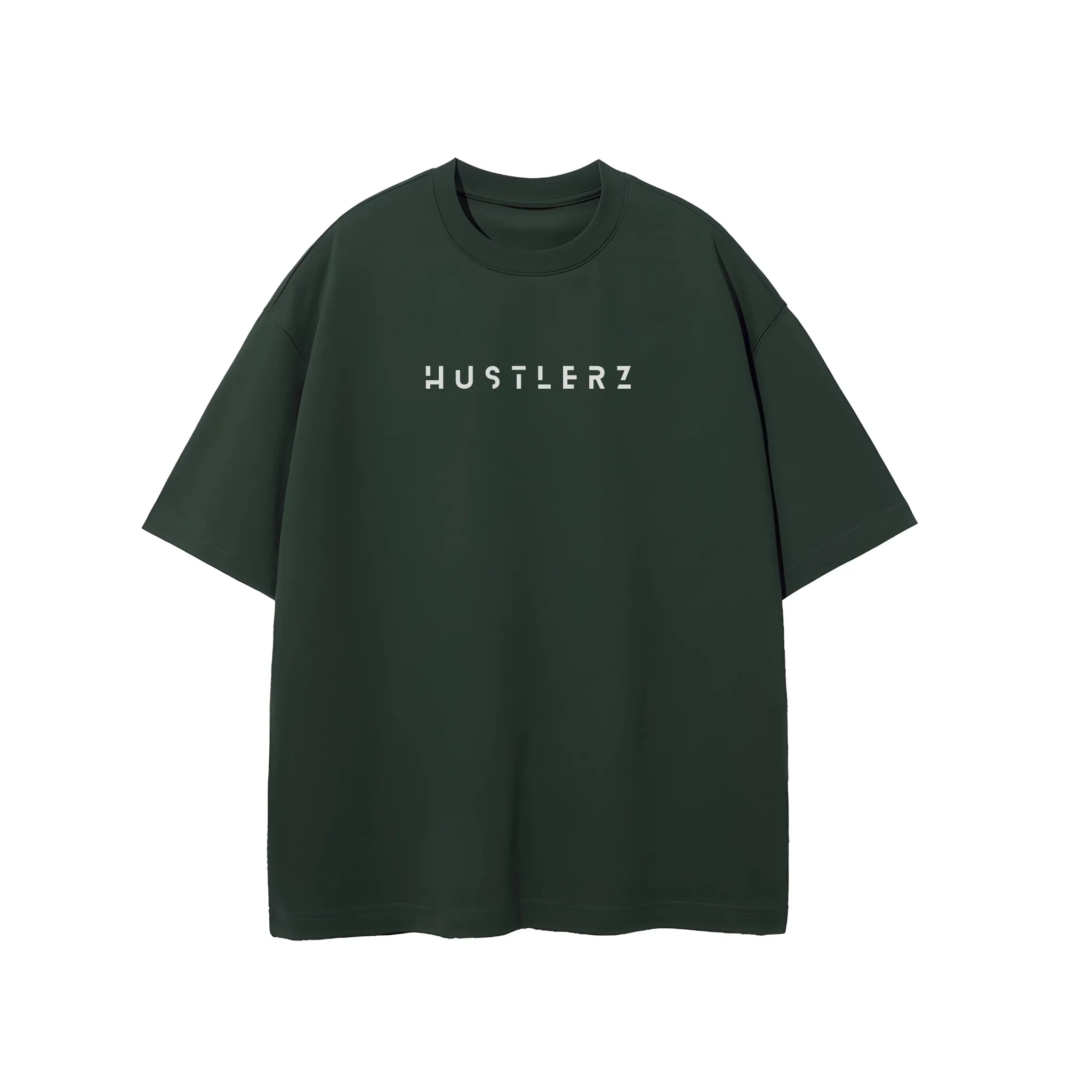 Cotton Oversized T-Shirt - Dark Green