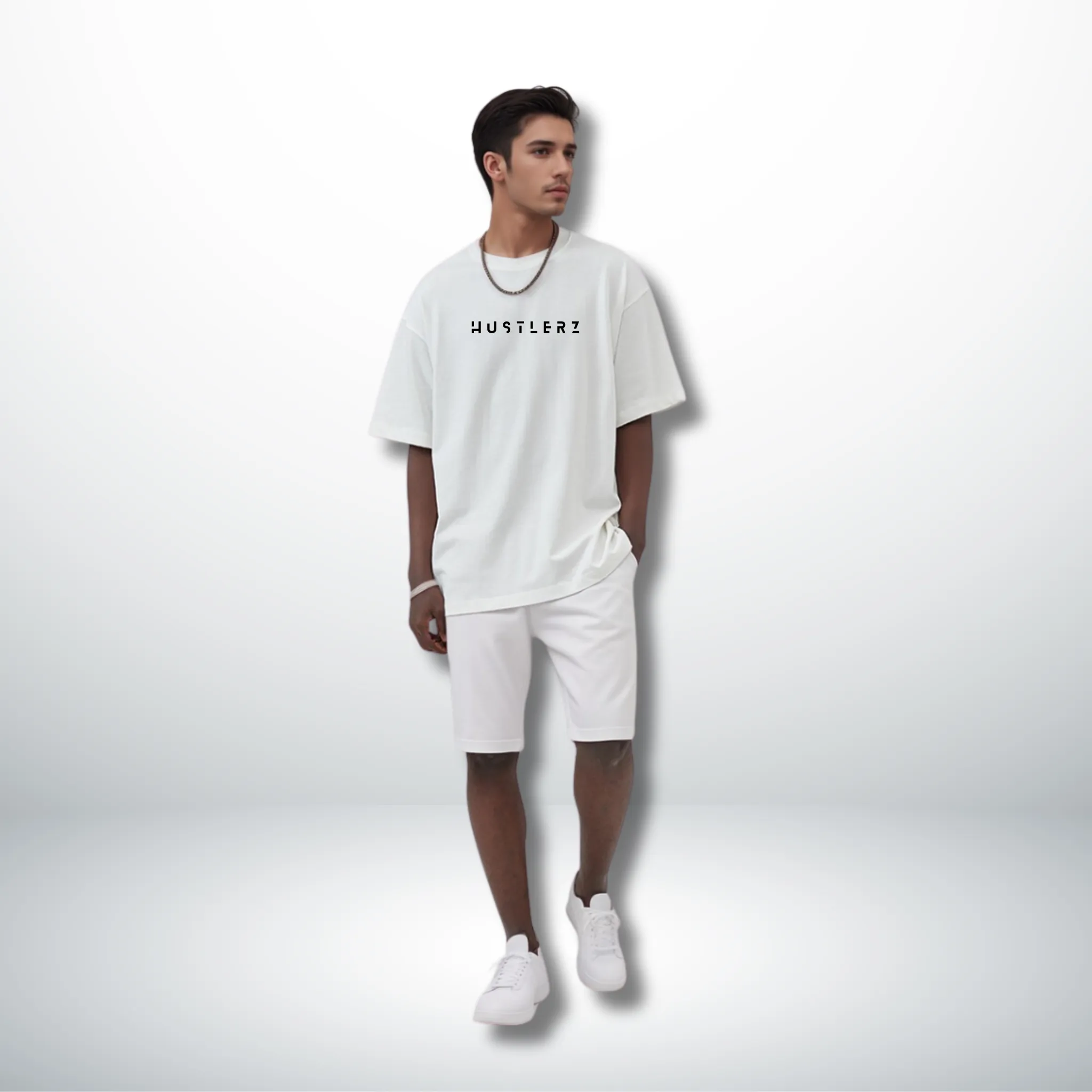 Cotton Oversized T-Shirts - White