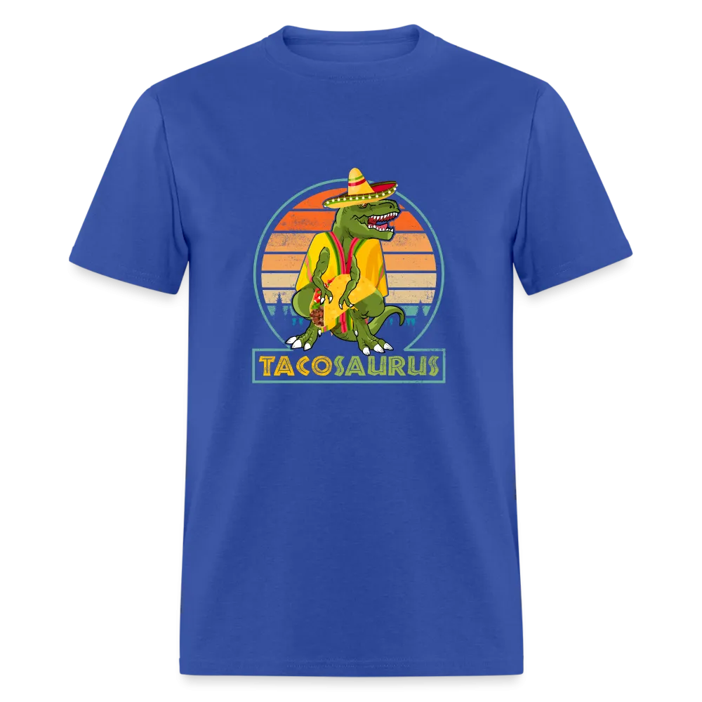 Dino-mite Taco Time: The Hilarious 'Tacosaurus' Tyrannosaurus Taco Tee