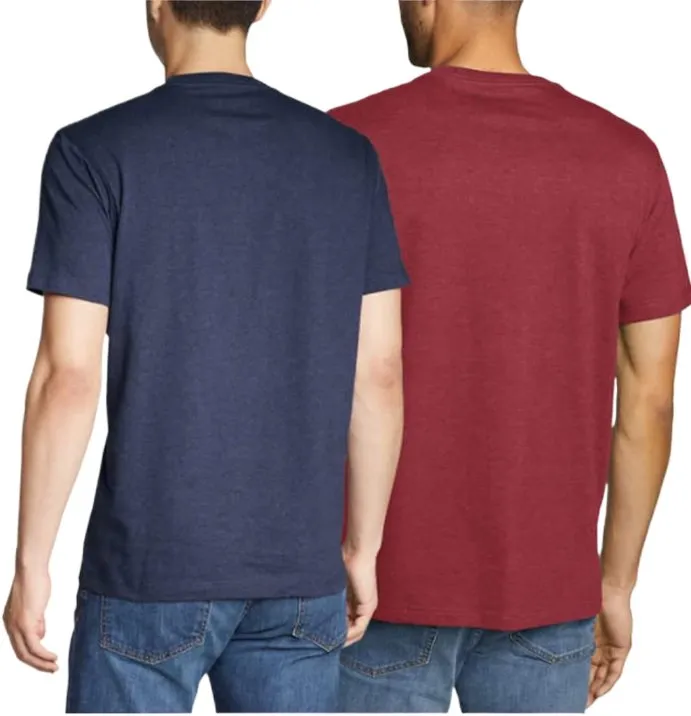 Eddie Bauer Men's 2 Pack Graphic Crew T-Shirts