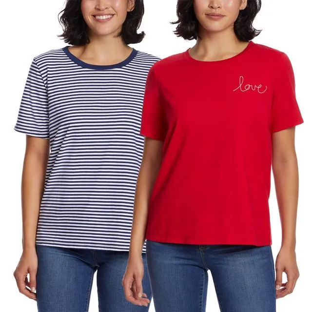 Ella Moss Women's Perfect Tee 2-Pack