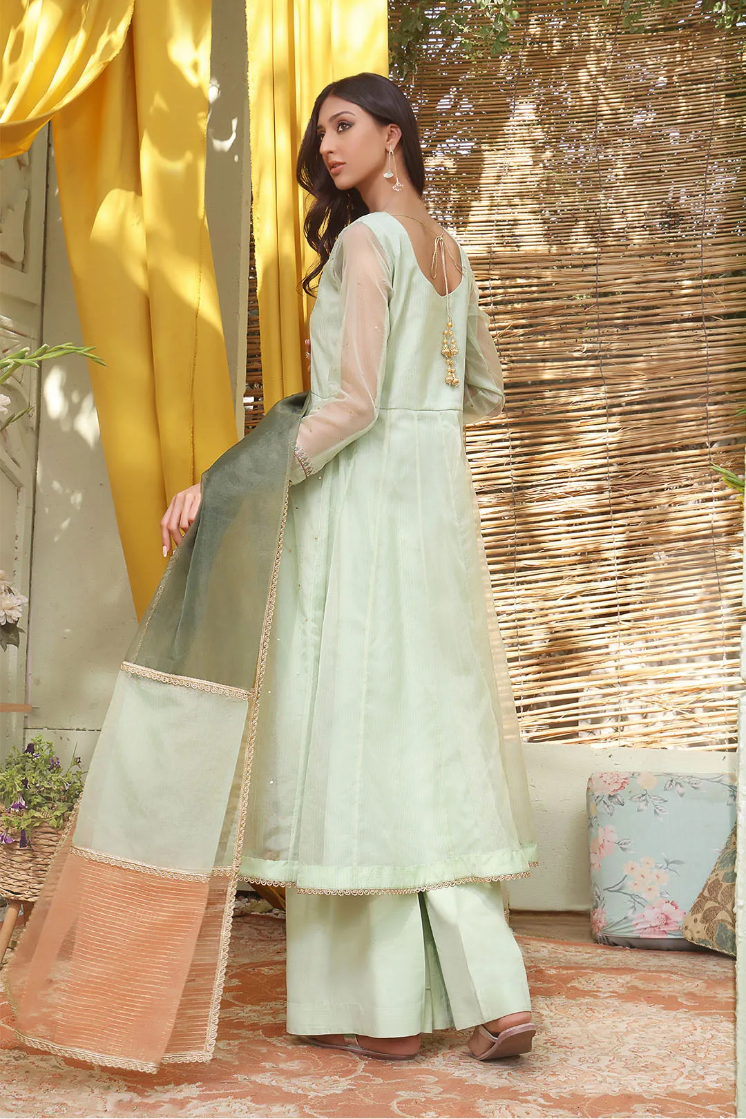 Embroidered Zari Organza 3pc Suit | SHIREEN FESTIVE | S202265