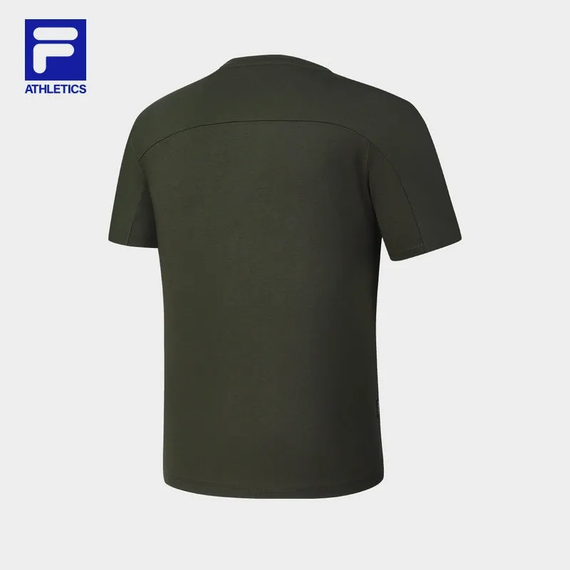 FILA CORE ATHLETICS EXPLORE NATURE'S WONDER Men Short Sleeve T-shirt (Green)