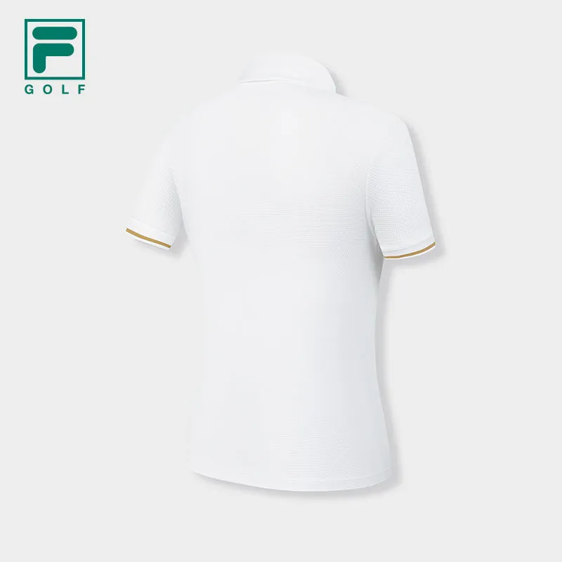 FILA CORE ATHLETICS GOLF Women Short Sleeve Polo (White)