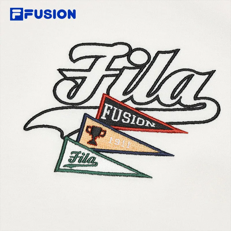 FILA FUSION INLINE CULTURE 1 Men Short Sleeve T-shirt (White / Black)