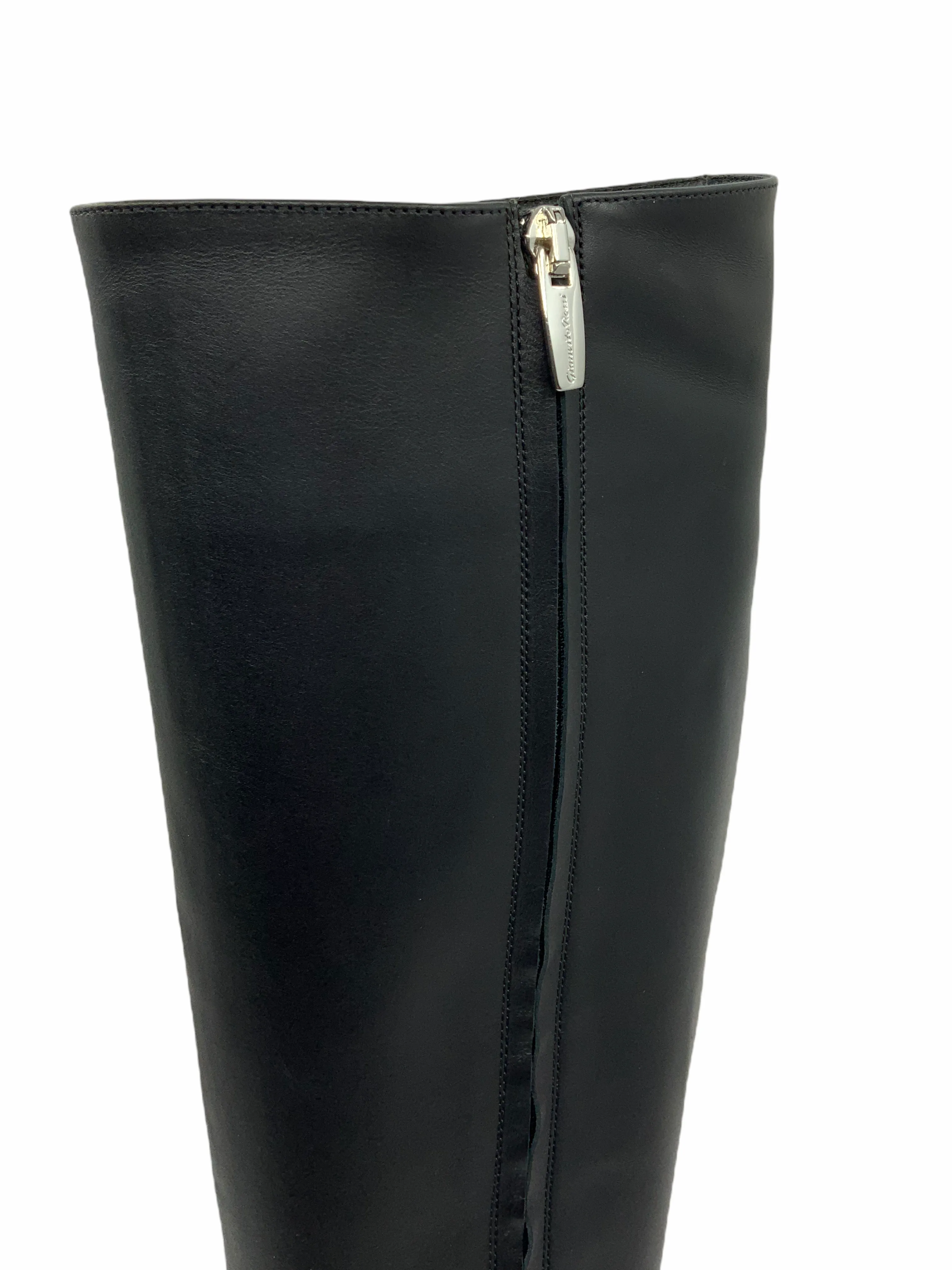 Gianvito Rossi Leather Knee-High Boots Size 9