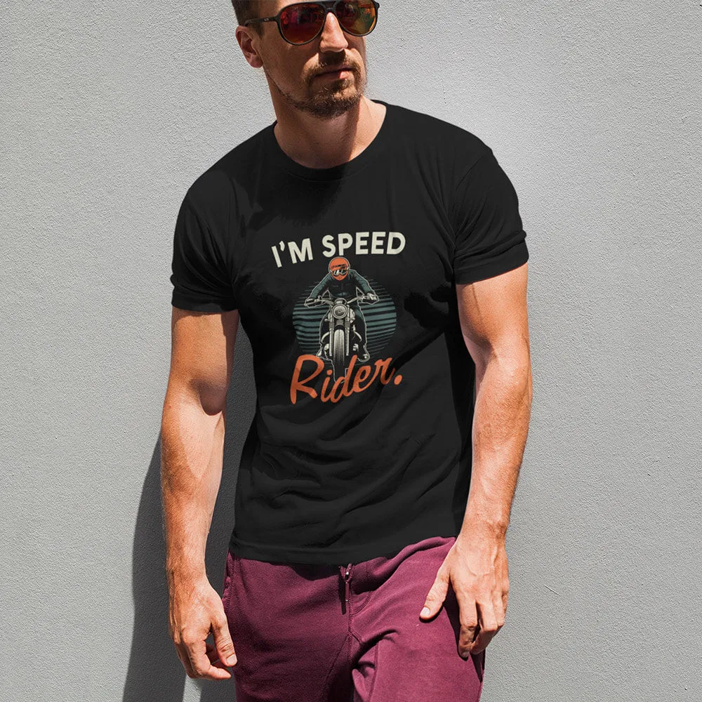 I'm Speed Rider Half Sleeve T-Shirt