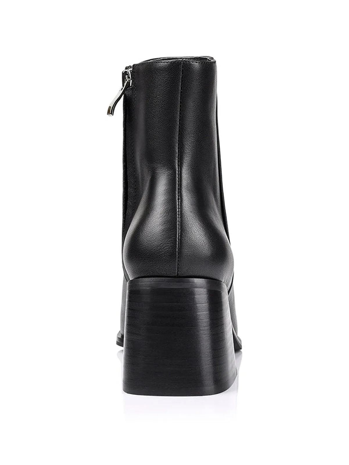 Lancelot Ankle Boots - Black Leather