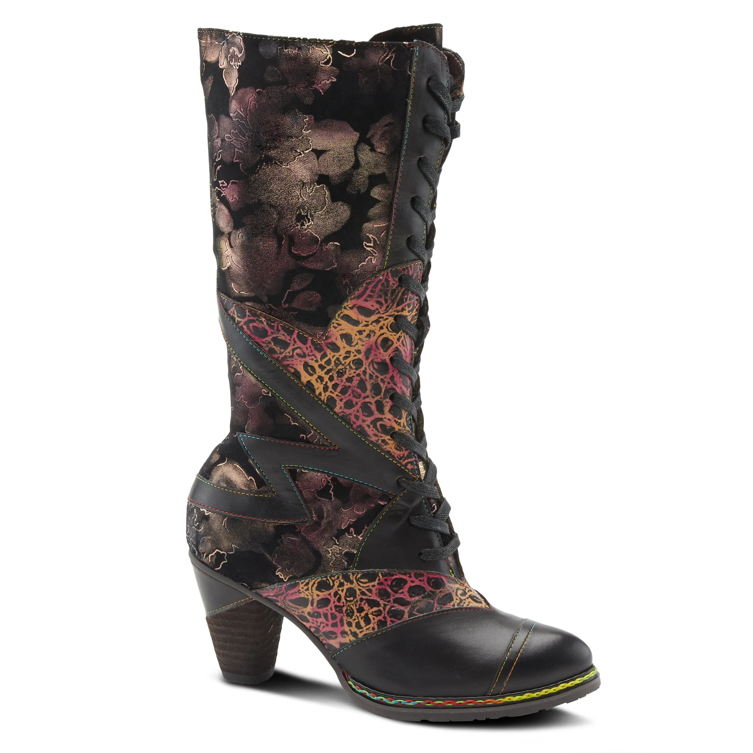 L`ARTISTE MALAGIE-CROCO BOOTS