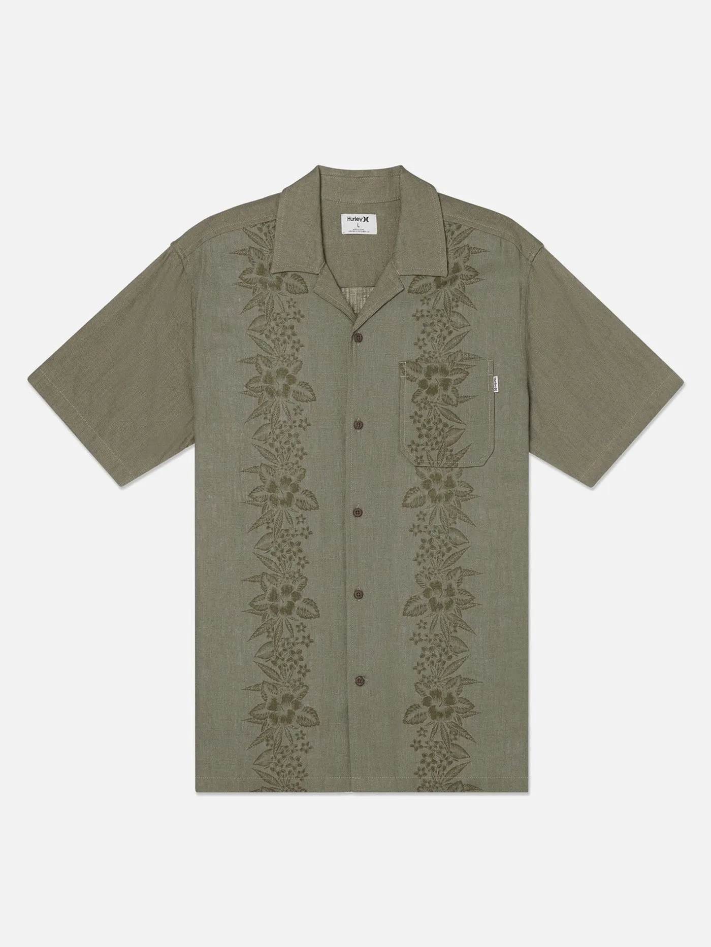 Linen Rincon Camp Short Sleeve Buttondown Shirt