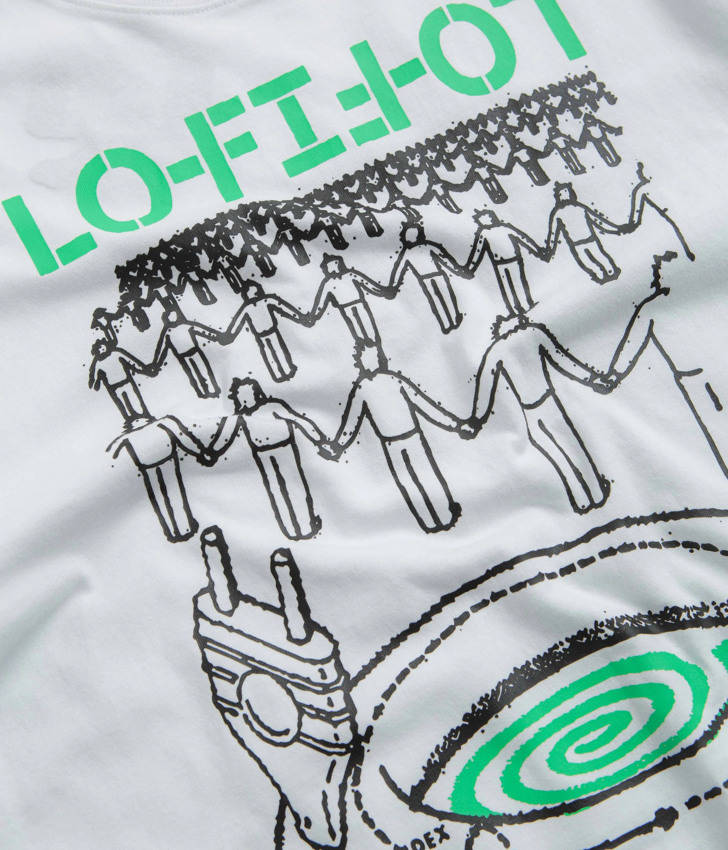 Lo-Fi Leader T-Shirt - White