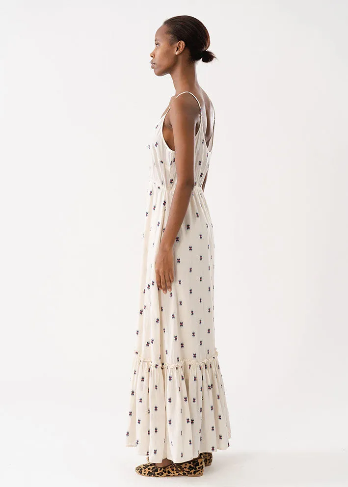 Lollys Laundry Uno Maxi Dress - Kjole - Creme