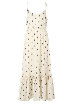 Lollys Laundry Uno Maxi Dress - Kjole - Creme