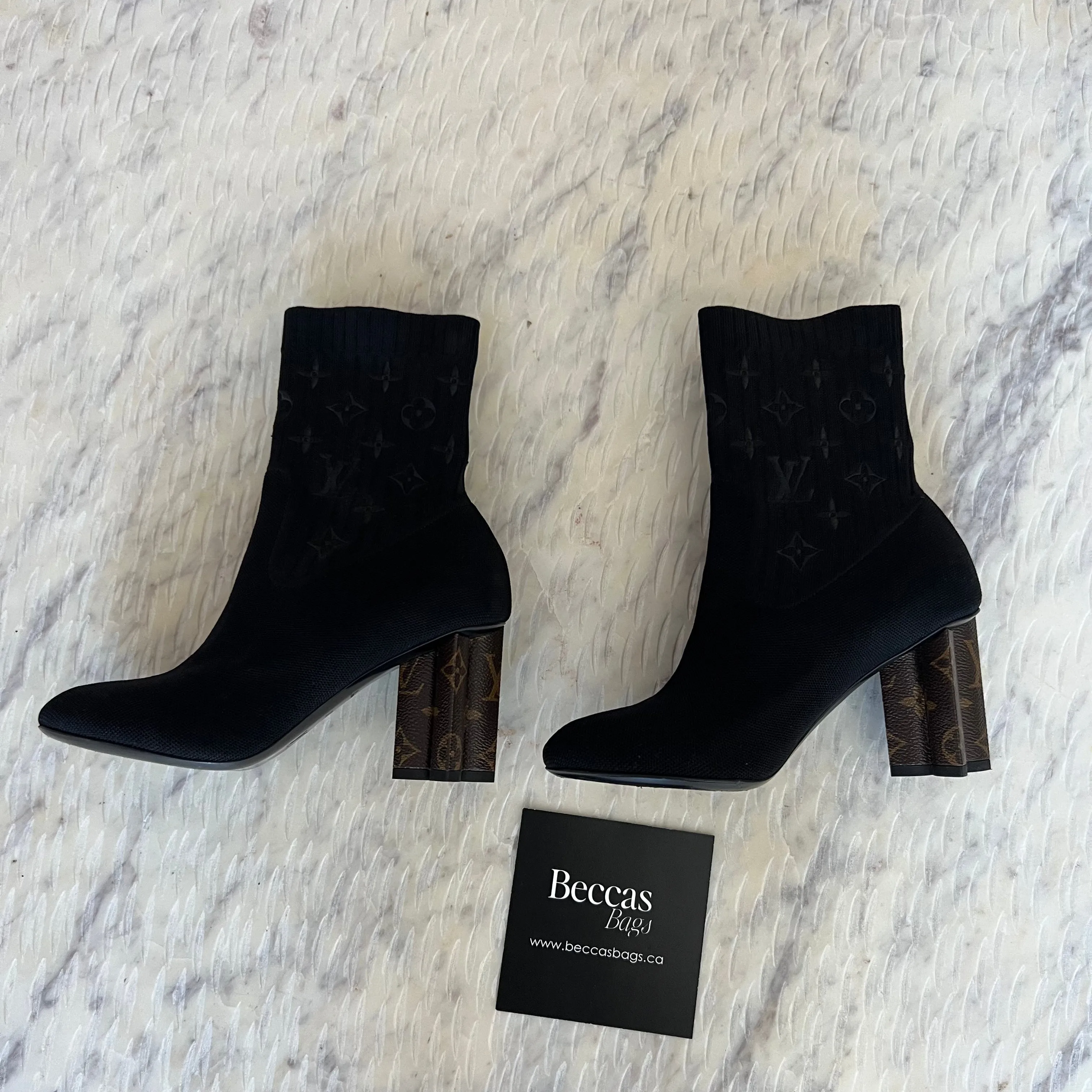 Louis Vuitton Silhouette Ankle Boots