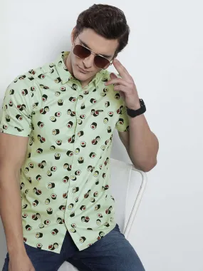 Men Abstract Printed Shirt