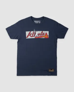 Outfield Fence Tee - Atlanta Braves