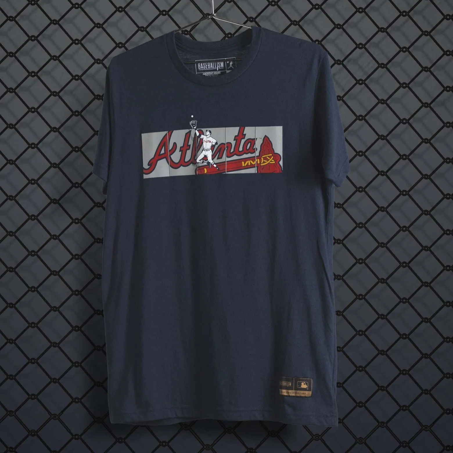 Outfield Fence Tee - Atlanta Braves