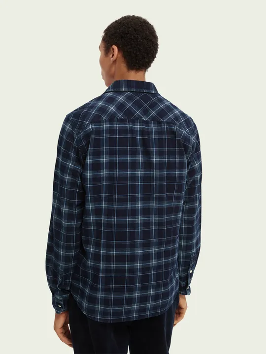 Regular-Fit Shirt - Indigo Check