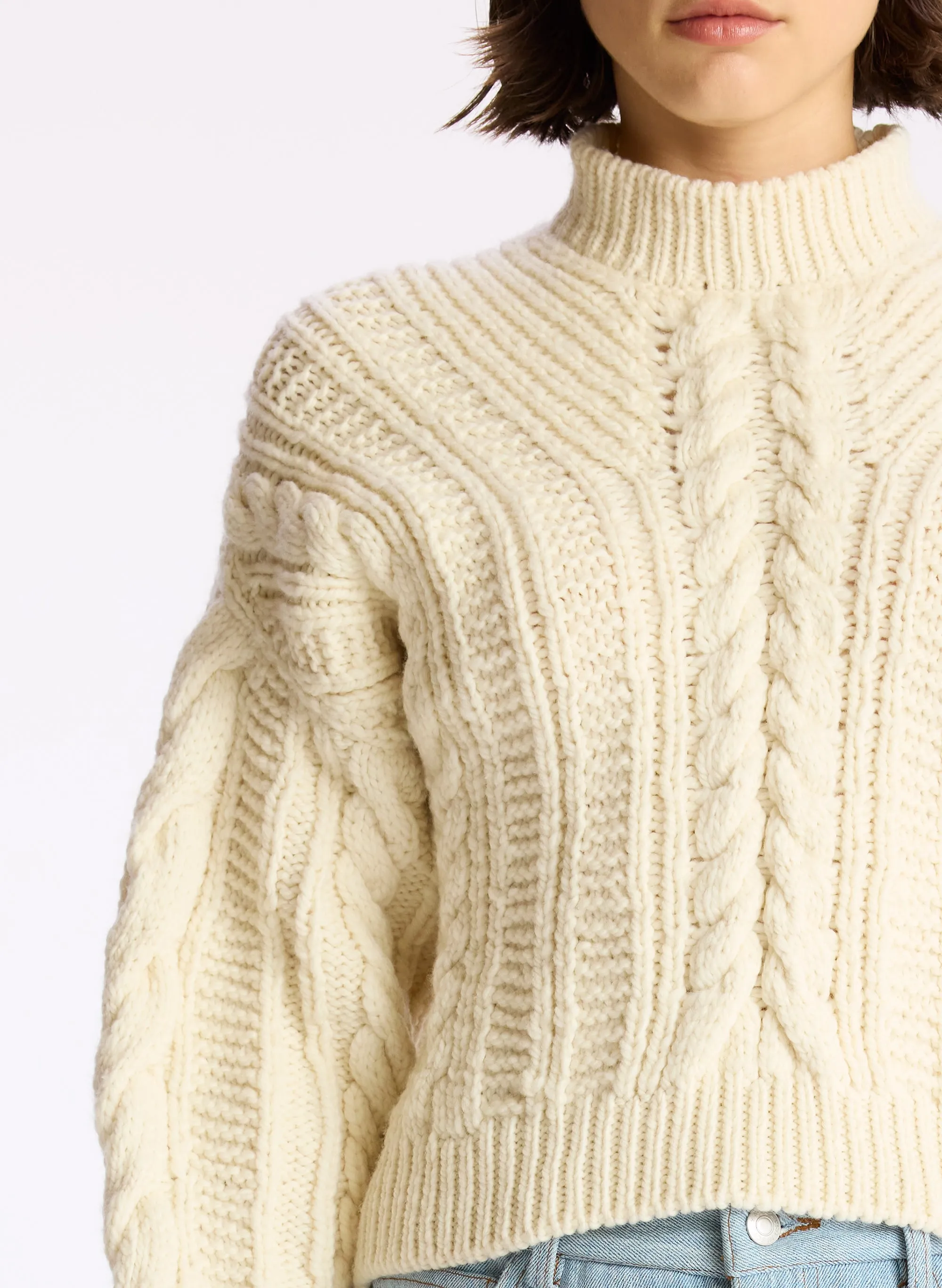 Shelby Cable Knit Sweater