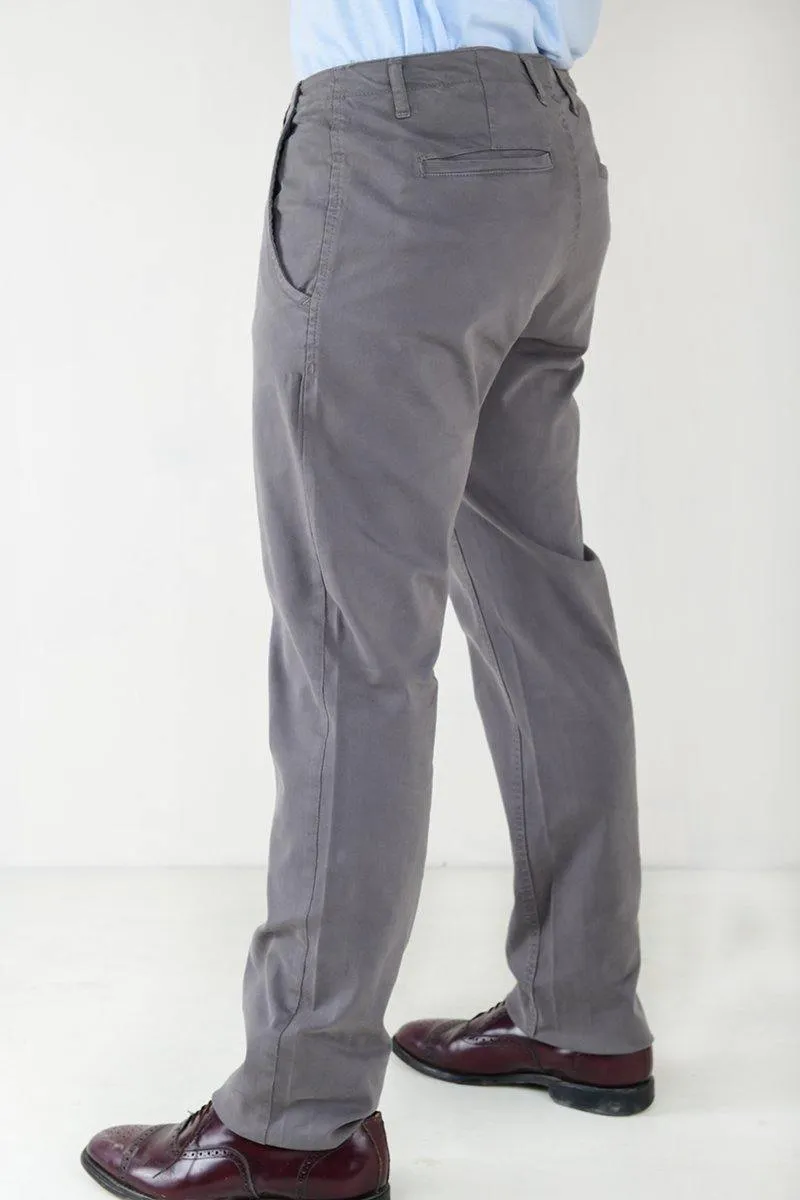 Slim Straight Fit Mens Casual Trousers