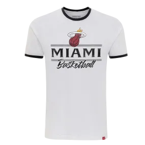 Sportiqe Miami HEAT Renton Ringer Tee