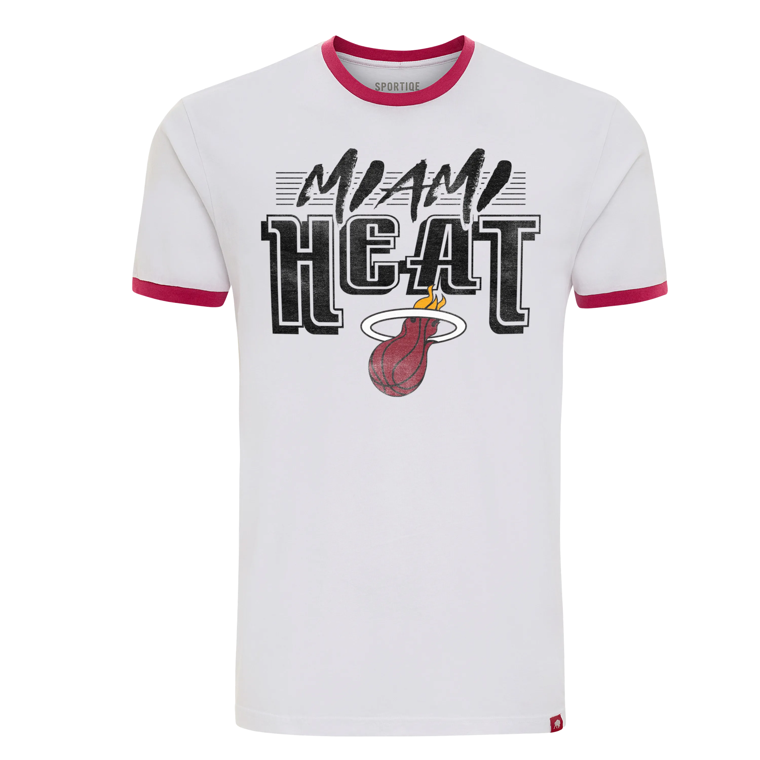 Sportiqe Miami HEAT Trent Ringer Tee